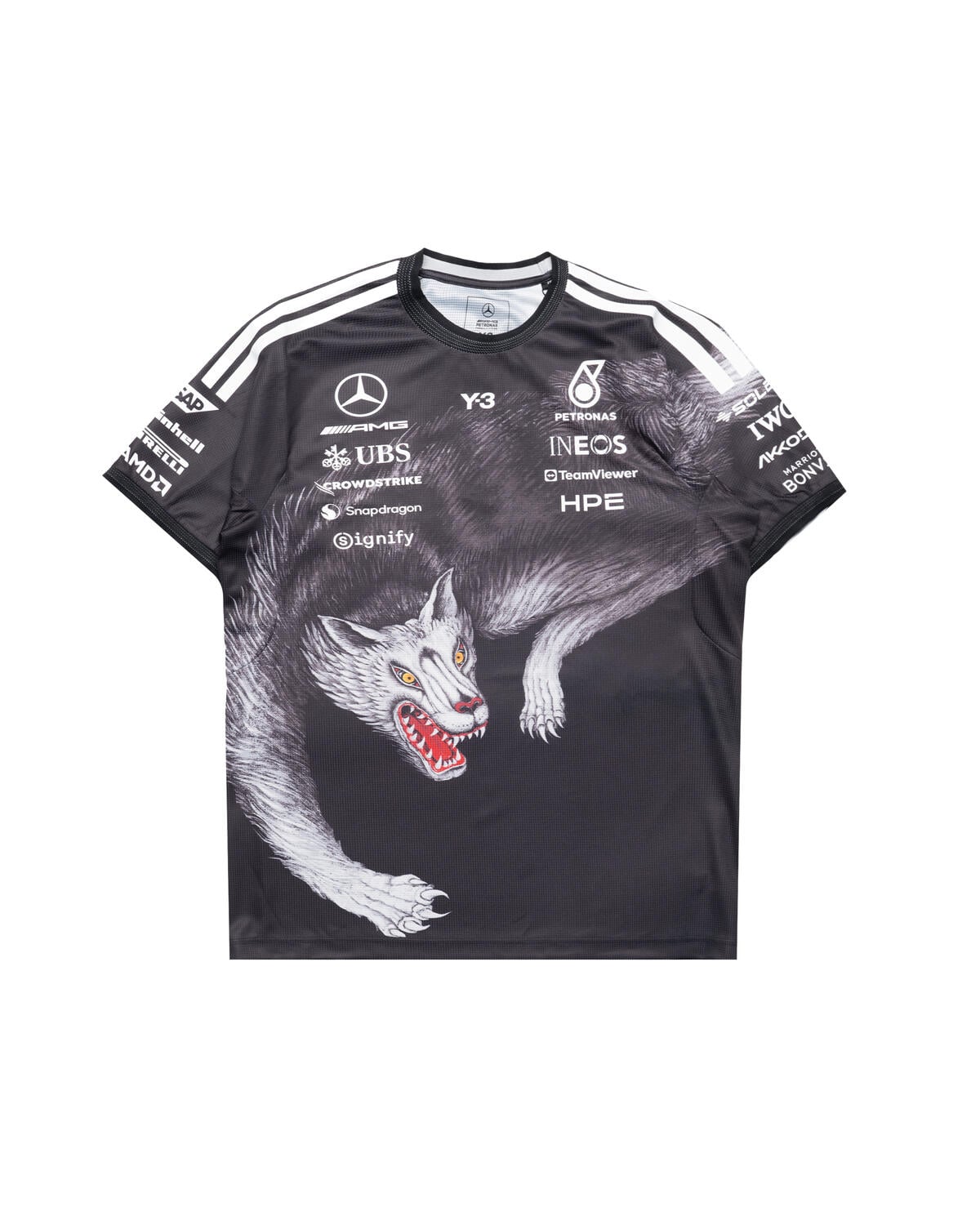 Y-3 x MERCEDES - AMG PETRONAS FORMULA 1 DRIVER Jersey | KQ9844